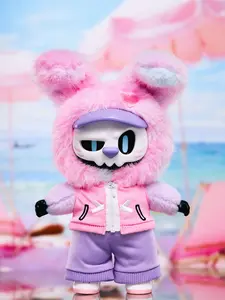 Mr. Bone Buddies Plush Series Collectible Blind Box - Mr. Bone Agent Soft Stuffed Toy, Random/Hidden Figure Blind Pack, Mix & Match Collectible Gift for Father's Day, Thanksgiving, Valentine's Day
