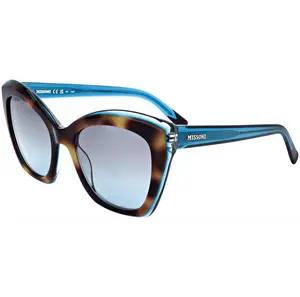 Missoni Women's 54mm Havana Turquoise Sunglasses MIS0112-S-FZL-54
