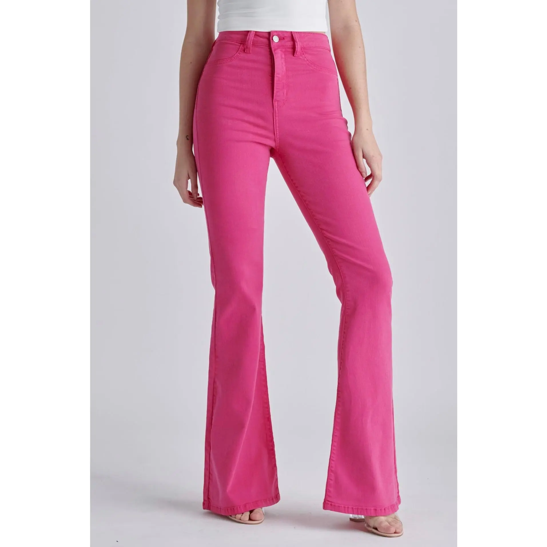 Barbie High Rise Flared Jeans