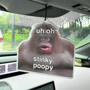 Car Air Freshener, Car Air Diffuser, Car Fragrance, 1/3 Counts Car Rear-view Mirror Hanging Aromatherapy Tablet, Car Interior Decoration Accessories for Car, Home, Office