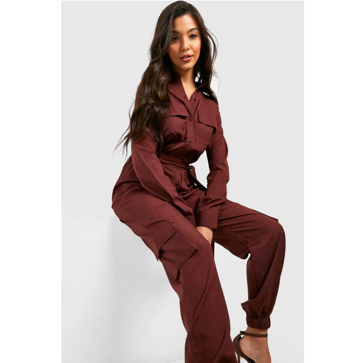 Lore Chocolate Jumpsuit