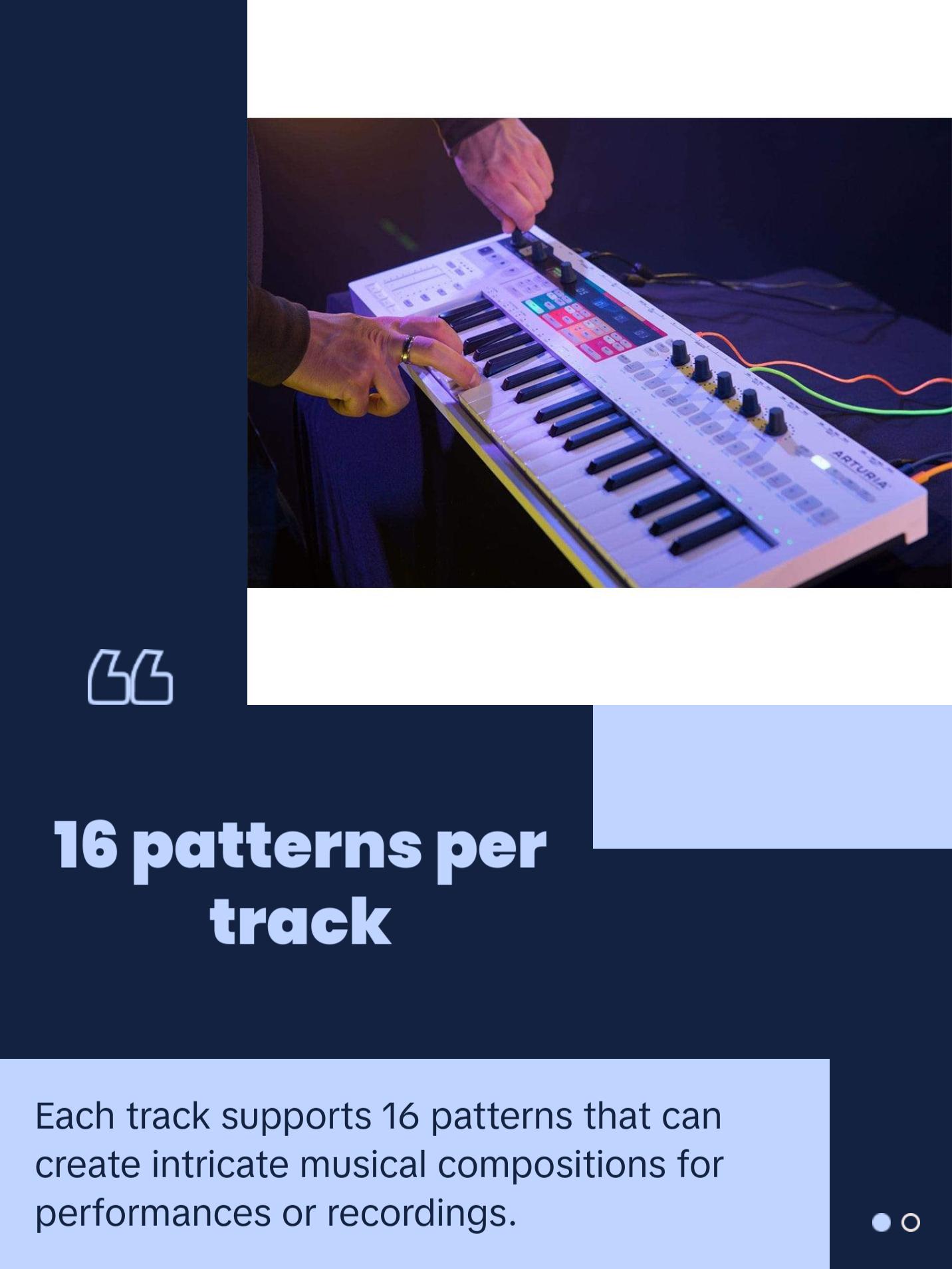Arturia KeyStep Pro 37-key Keyboard Controller & Sequencer with Studio Monitor Headphones & Sustain Pedal Bundle