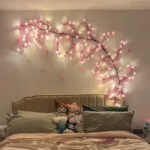 LED Tree Shaped Design String Light, Waterproof USB Power LED Light Strips, Decorative Wall Lamp for DIY Wreath, LED Ambient Light for Room Decor, Wedding & Holiday Celebration, LED Ambient LightingXXSTYOUT12