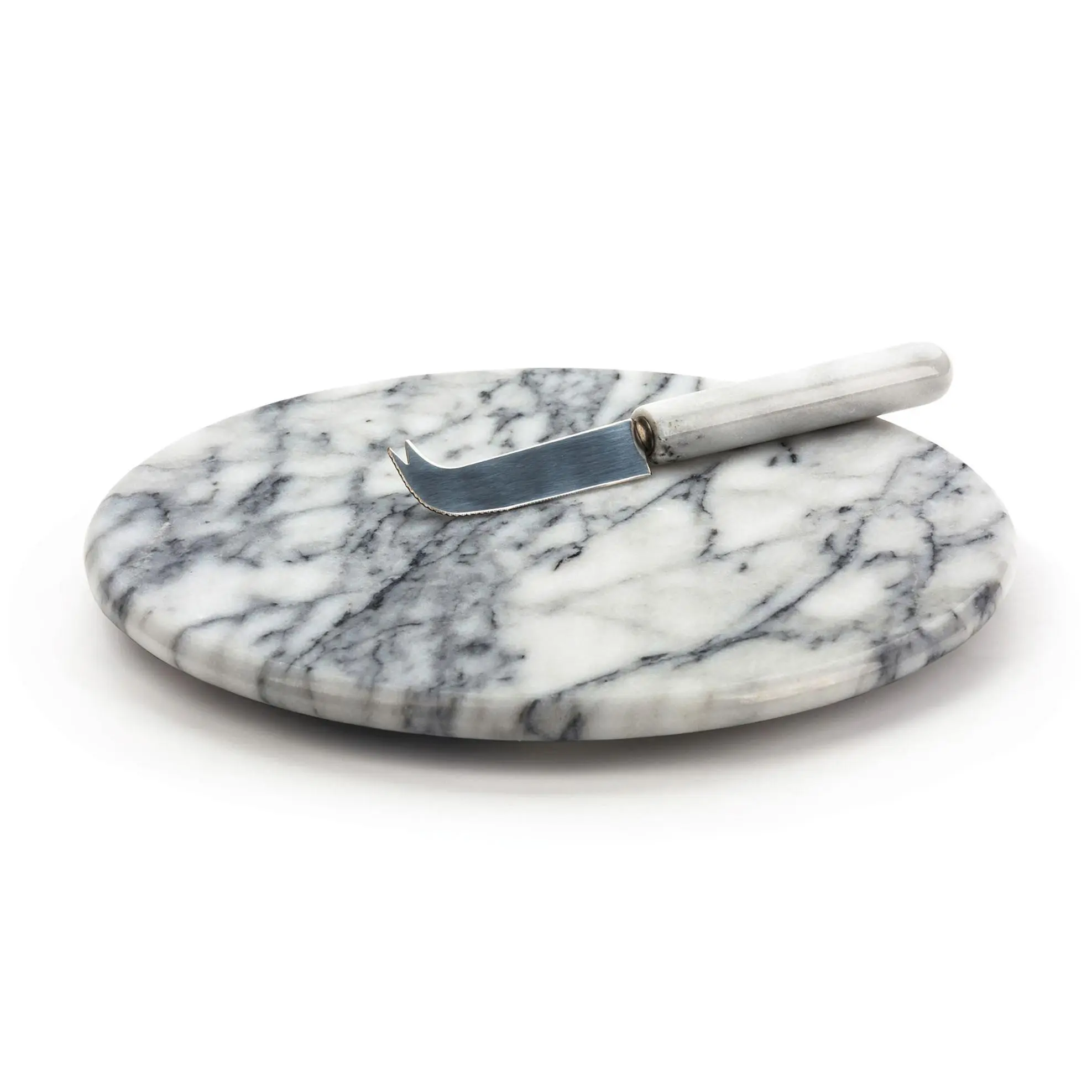 RSVP White Marble Cheese Board Set RSVP White Marble Cheese Board Set