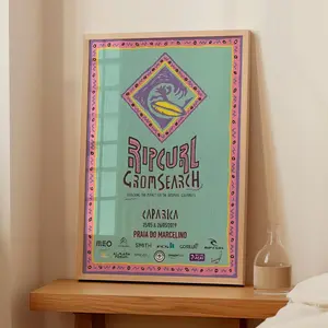 2019 Rip Curl Surfing Poster Print Wall Art , Unframed