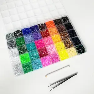 40000 Count Non-Random DIY Craft Kit - Premium Embellishments for Shoe Decor & Handmade Art Projects