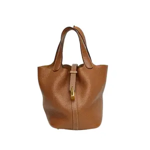 Pre-owned HERMÈS 【Alea】HERMES Picotin 18 Gold P226156995