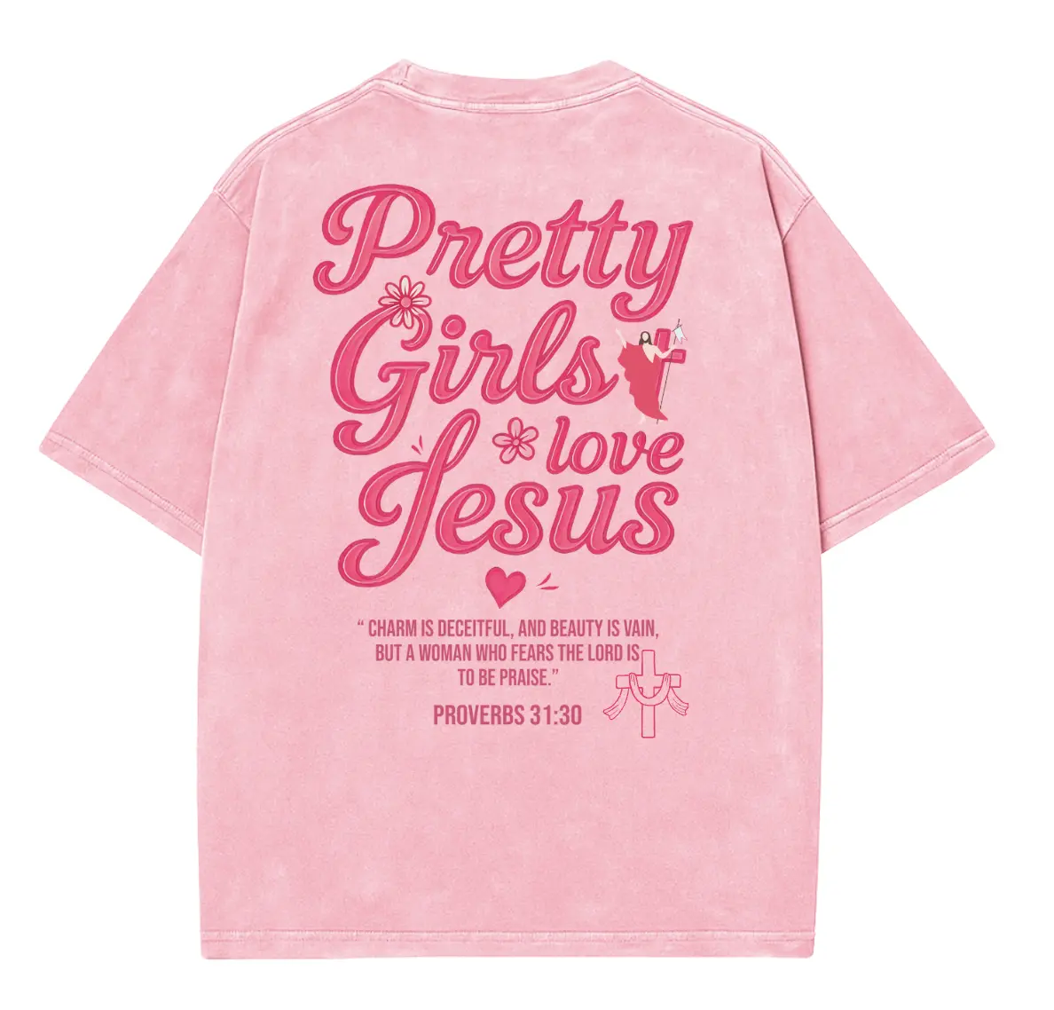Pretty Girls Love Jesus Design new Shirt, Christian t shirts, Vintage I Love Jesus Shirt, Jesus design 2025, Gift For Men And For Women, Gift Love Jesus, Full Size, Full Color Womenswear