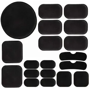 Helmet Padding Kit Airsoft Helmet Replacement Universal Foam Pads Set Tactical Accessories Motorcycle Padding Kits Mats for Costume Cosplay Fast Mich CS ACH
