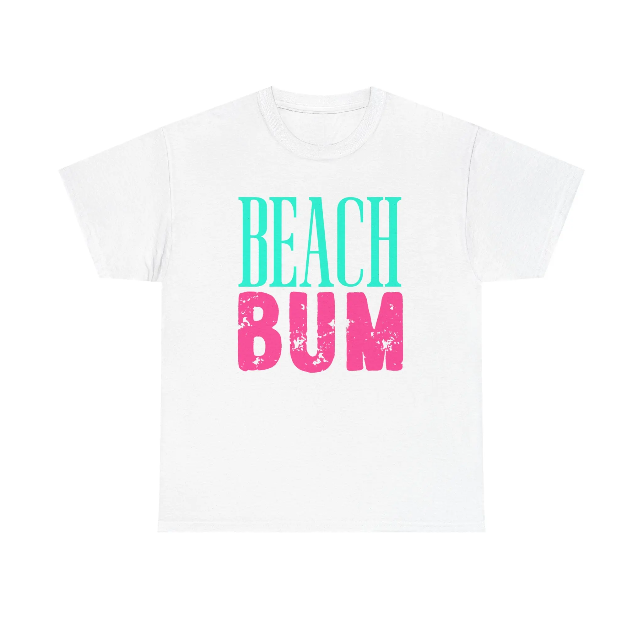Beach Bum Unisex Heavy Cotton Tee | Perfect for Summer, Beach Days, Vacation, Casual Wear, Gifts