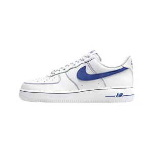 Nike Air Force 1 '07 LV8 White / Deep Royal Blue  HQ2037-100 Men's