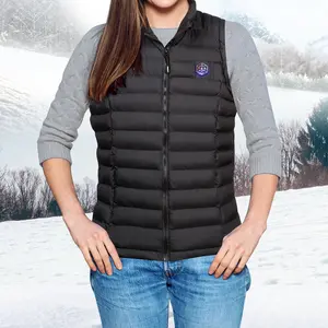 Women's Heated Vests: Ultimate Warmth & Style! Premium Quality, Smart Heating, Ideal for Chilly Days. Shop Now! Womenswear Tops Comfort Casual
