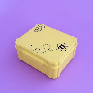Bee Honeycomb Peptide Vial Storage Case (3D Printed Organizer)