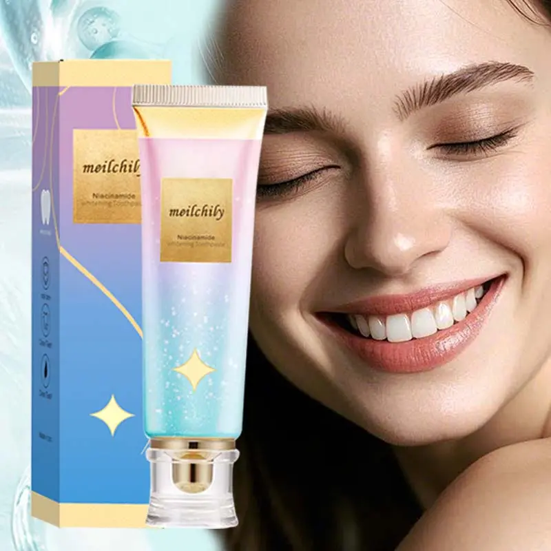 Multi-Action Fluoride Toothpaste Oral teeth whitening strips teeth whitening whitening strips Purple Whitening Toothpaste whiteningkit Dental Veneers