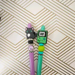 Stylus Beaded Ballpoint Pen 1.0mm Medium for Touch Screen Devices - Compact and Durable