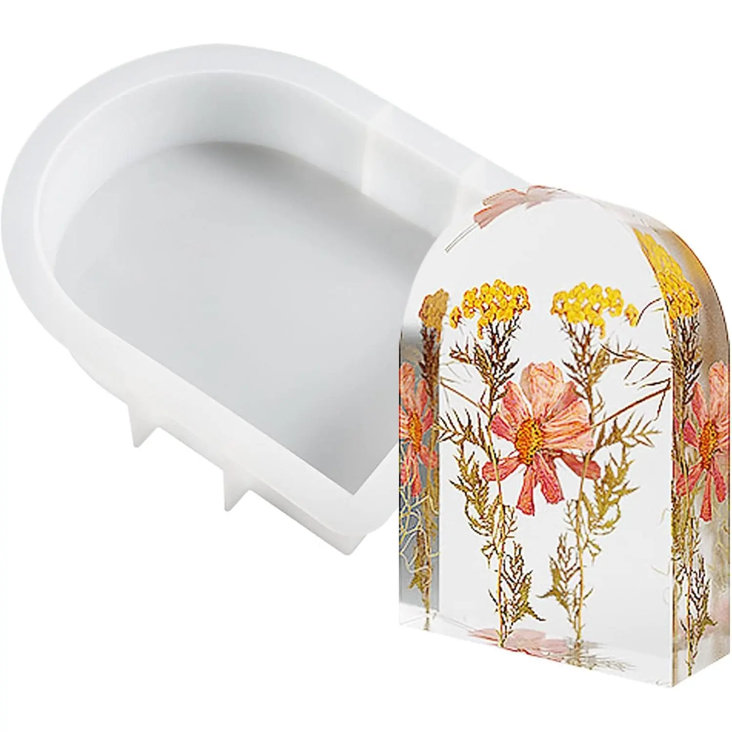 Large  Molds for  Casting, Arched  Mould 3D Epoxy Molds  Preservation,  for DIY Wedding , Home Decors