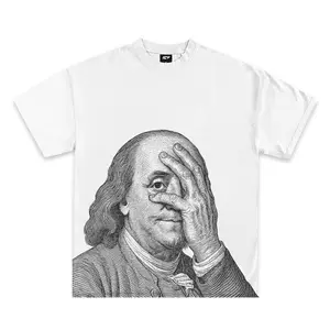 Funny Benjamin Franklin Meme Shirt, Vintage Engraving Facepalm Tee