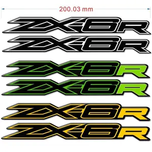 For Kawasaki Ninja ZX6R ZX 6R ZX-6R TankPad Motorcycle 3D Stickers Protector Tank Pad Fairing Gas Knee Decal