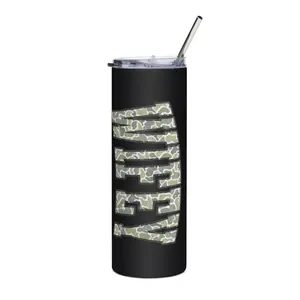 Stainless steel tumbler, Wifey Tumbler, Camo Dirty Timber Outfitters
