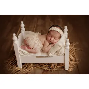 PRE-ORDER Elysian Rustic Bed - White