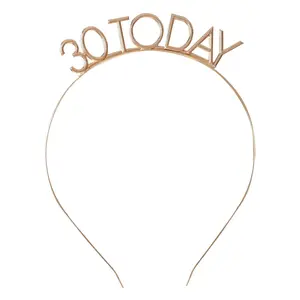 30 TODAY MILESTONE BIRTHDAY HEADBAND
