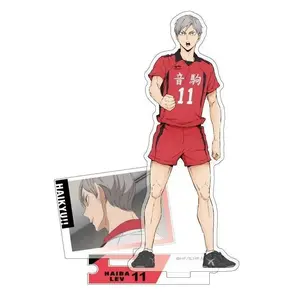 Haikyuu!! Game Kozume Kenma Kuroo Tetsurou Shoyo Hinata Keiji Akaashi Acrylic Stand Doll Anime Figure Model Plate