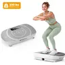 Merach Slim Vibration Plate Exercise Machine Lymphatic Drainage Fitness Vibration Plate Compact Design Fitness Home Gym Equipment Whole Body Workout Vibrations BackToSchool