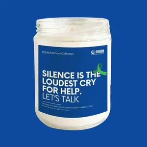 Silence is the Loudest Cry NAMI Soy Candle
