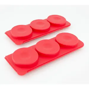 Prepology Set of 2 Silicone Burger Molds