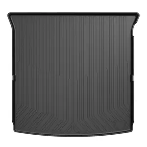 Garvee Trunk Mat Compatible With Tahoe 2021-2024 Accessories, All-Weather Protection TPE Cargo Liner With Non-Slip, Odorless Design, Rear Cargo Area Mat for Tahoe 2021-2024