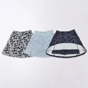 Athletic Camo Tennis Girls Skirt Skorts