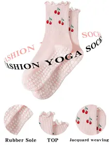Women's Non-Slip Yoga Socks, Dance Ballet Socks, Pilates Socks, Ideal Gift, Comfortable and Durable, Perfect for Active Lifestyles