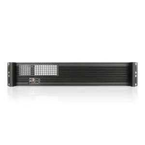 212 MAIN 2U Compact Rackmount microATX Chassis - Zinc-Steel Industrial Home Storage Rack Organizer with Cooling Fan