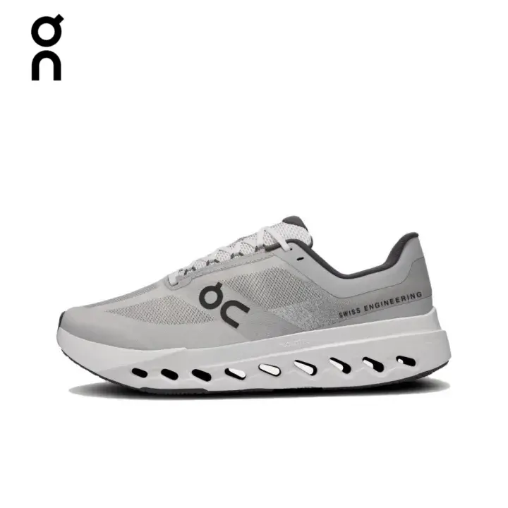 On Cloudsurfer Next Grey White Unisex Road Running Sneakers