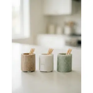 Marble Toothpick Holder