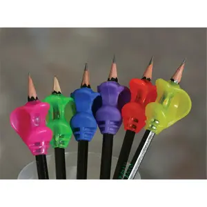 212 MAIN Grotto Grip Pencil Learning Tool, 36-Pack - Left/Right Hand Compatible, Enhances Pencil Control, Supports Unique Angle for School Use