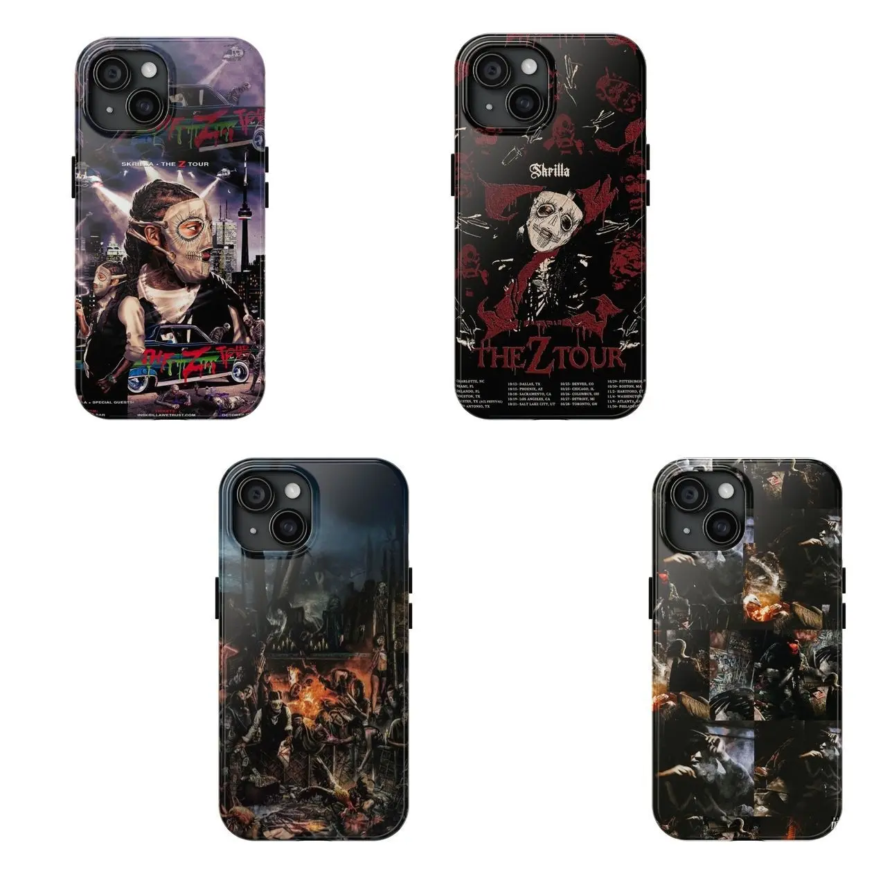 Skrilla Phone Case for iPhone & Samsung Galaxy, Underground Rap Aesthetic, Drill Music Fan Gift, Gen Z Streetwear Vibes, Viral TikTok Trend USA 2026, Dark Trap Inspired Design, Cool Urban Hip Hop Style 8