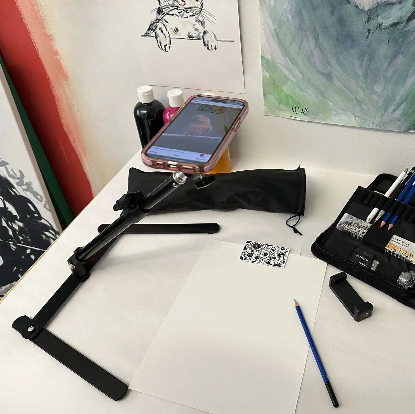 Da Vinci Eye App: Classic Mode Stand (MagSafe Compatible)