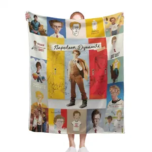 Napoleon Dynamite Blanket, Kip Dynamite Uncle Rico Quilts Blanket Soft And Cozy