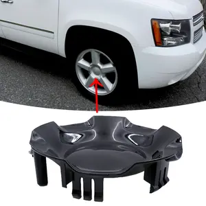 1PCS 12" Black For SILVERADO TAHOE AVALANCHE WHEEL HUB CENTER CAP NEW 2007-2016 Car Accessories Automotive Vehicle Replacement