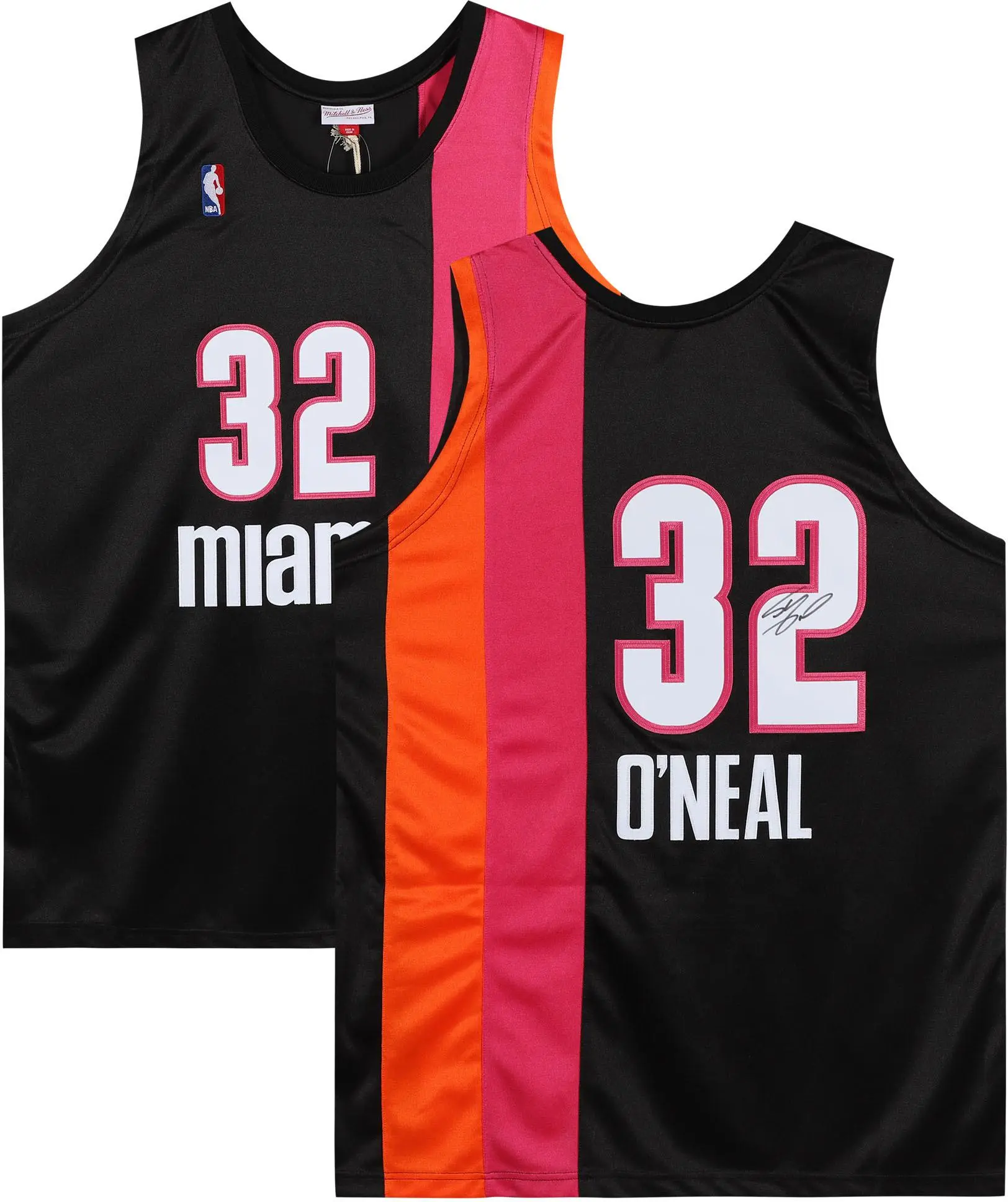 Shaquille O'Neal Miami Heat Autographed Black Alternate 2005-06 Mitchell & Ness Authentic Jersey - Fanatics Authentic Certified