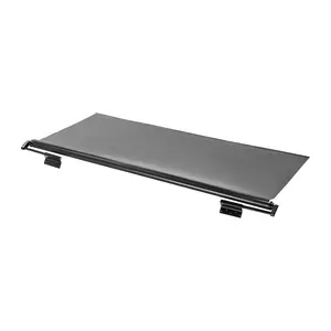 VEVOR Outdoor RV Slide Topper Awning Fabric Replacement, 1" to 7' Black Awning Fabric, Father's Day Gift