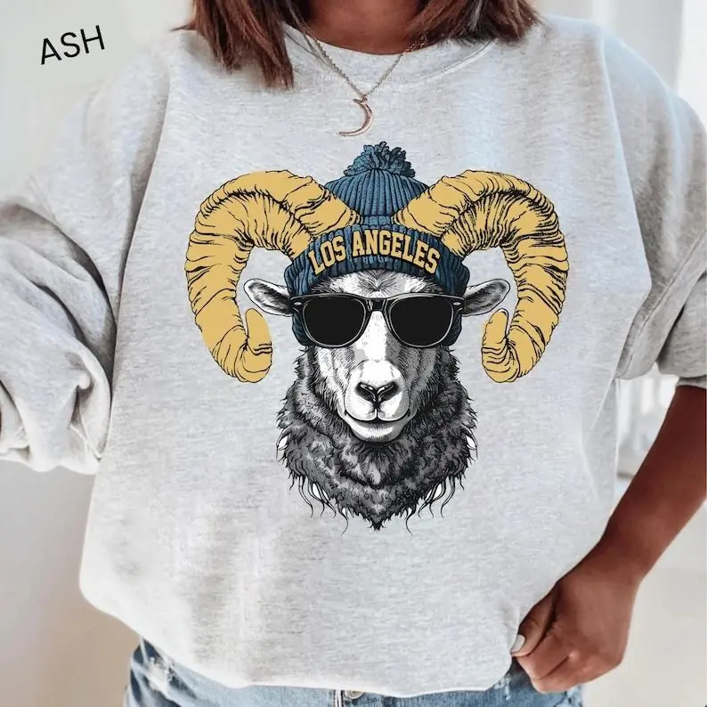 [Sale off up to 50%] Los Angeles Team Sweatshirt, Los Angeles Football Sweatshirt, Game Day Sweatshirt, LA Game Day, Retro LA Fan, streetwear graphic tee