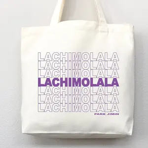 Jimin Lachimolala KPop Tote Bag - Bangtan Army Merch #1960