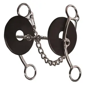 Professional's Choice Brittany Pozzi Lifter Series- Three Piece Twisted Wire Snaffle Bit