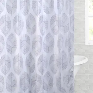 The Modern Leaf Shower Curtain