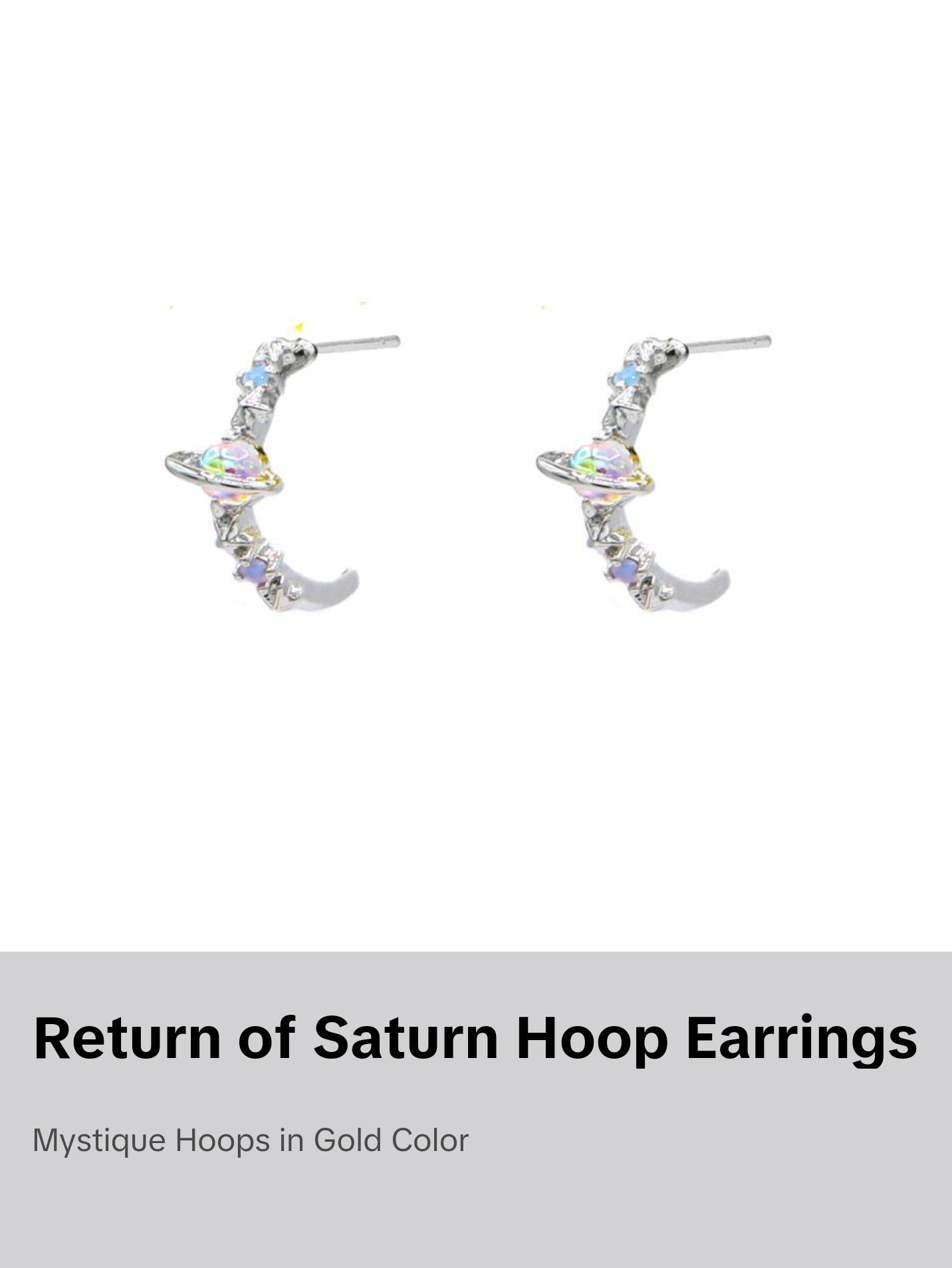 Return of Saturn Earrings
