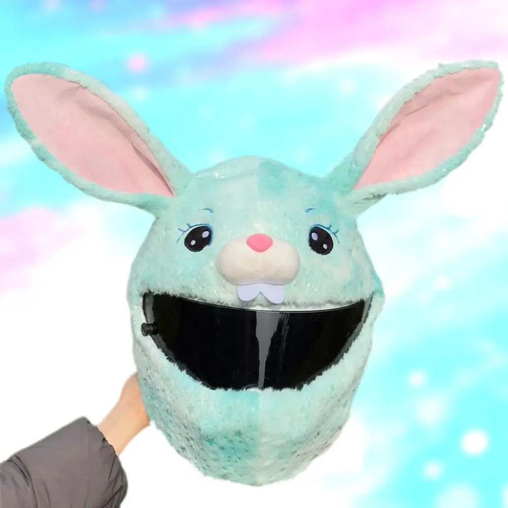 Plush Animal Helmet Cover, Unique and Humorous Design, Anti-Friction Protection, Fun and Stylish Accessory for Helmets, Protective Gear