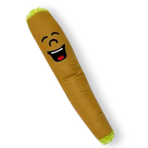 PAW:20 B the Blunt Dog Toy - Canvas Material with a Built-in Squeaker - Great for Fetch and Funny Photos - Unique Gift