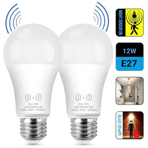 Kasotile Motion Sensor LED Bulb, 12w Equivalent 100w, 3000k/6000k, E26/e27 Base, Indoor Lighting, 80-265v, Energy Efficient